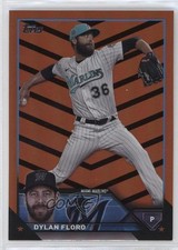 2023 Topps Update Orange & Black Foil Dylan Floro #US92 ut4