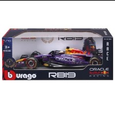 Oracle Red Bull Burago RB19 Max Verstappen 1 LAS VEGAS 2023 Gran Prix Scale 1/18