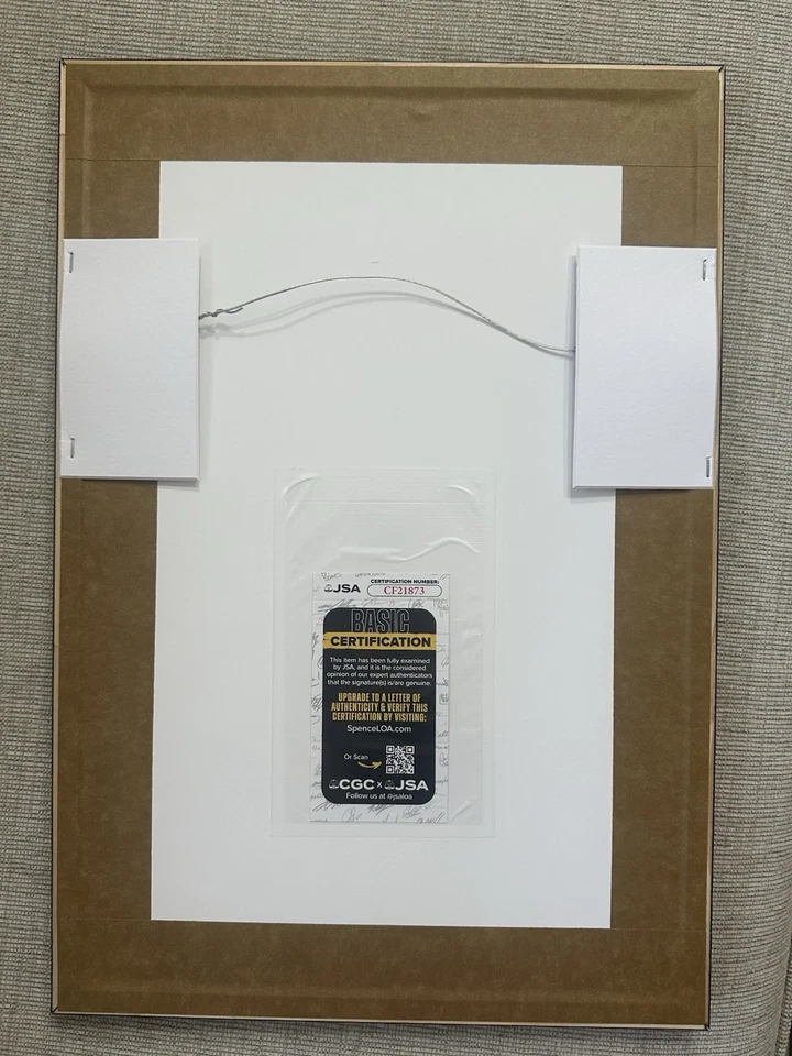 Tim Tebow Autographed / Signed Florida Gators Framed Piece W/ 8x10 Photo -  JSA - Image 3 of 3