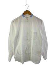 COMME des GARCONS SHIRT Long Sleeve Shirt M Cotton WHT Solid W15098
