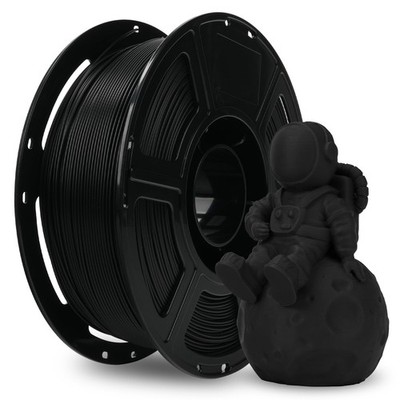 FLASHFORGE PLA Filament 1.75mm +/- 0.02mm, Matte Black 3D Printer 