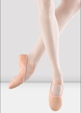 NWT BLOCH Prolite II WOMEN'S Pink LEATHER BALLET SHOES Size 5.5