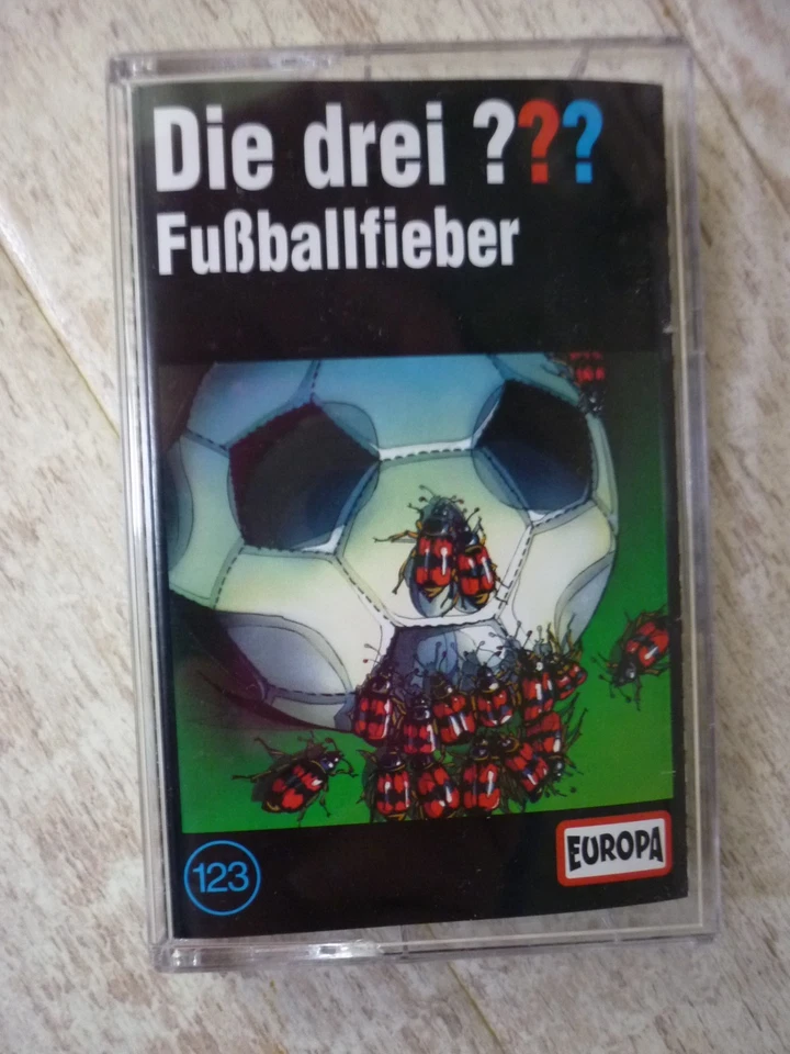 Die drei ??? Fragezeichen Fussballfieber Nr. 123 Kassette MC wie NEU - Bild 1 von 1