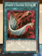 Harpie  s Feather Duster - LCJW-EN099 - Secret Rare - 1st Edition - NM