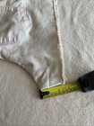 #63 Woman’s Size 7 True Craft Beige/ Pink Tye Dye Distressed Worn Jean Shorts — photo 9