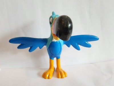 TOUCAN SAM Bendable PVC Figure 2003 Kellogg's Froot Loops Cereal Toy  3.5'' Inch