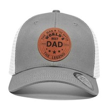 Fathers Day Dad Gifts for Dad,Hat from Daughter Son Family for One Size 04.grey