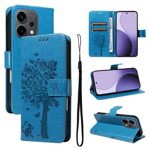 For Oppo A60 A3 A79 Find X8 Reno 13 12 11 13F Embossed Wallet Case Phone Cover - 第 5/24 張圖片