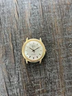 Vintage Timex Dynabeat Gold Tone Mens Watch Wristwatch AS IS/For Parts