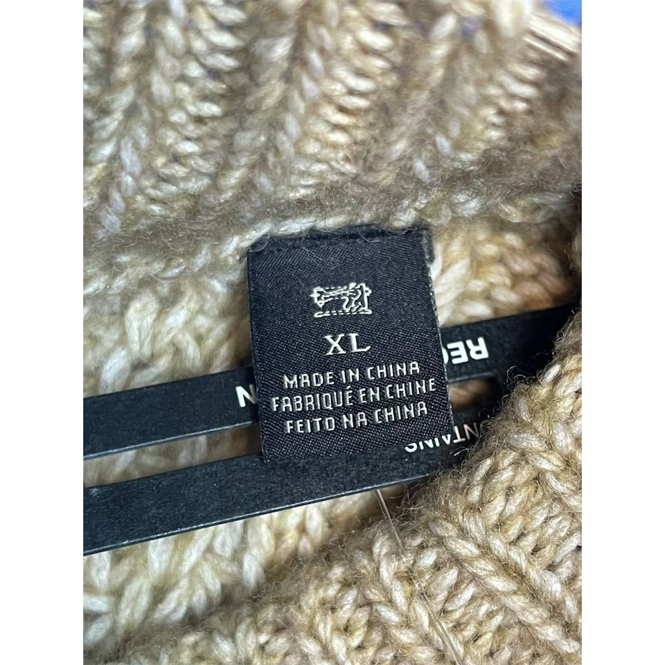 Nuevo con etiquetas Suéter Pullover Scotch & Soda Para Hombres XL Beige Pescador Mezcla de Lana Tejido con Cable Foto 3 de 4