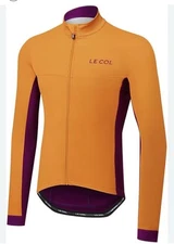 LE COL Men’s Sport Jacket II | Long Sleeve Cycling Coat Size: M NWT