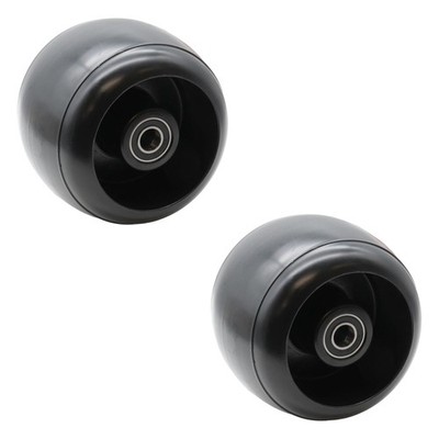 2x Stützrad Deckrad passend für Husqvarna RIDER 11 C 965094201 (2007-01) Rasentr