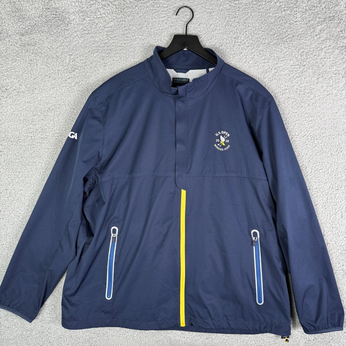 RLX US OPEN ネイビー ジャケット XXL RLX Ralph Lauren 2005 US Open Tennis Track Jacket (size: XL) - Big