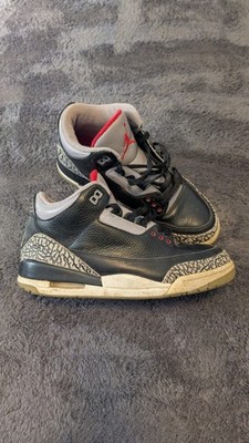 Nike Air Jordan 3 Retro OG Black Cement 2008 Gr. 43
