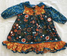 Girls Sz 5 Dress-Jelly the Pug