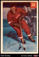 1954 Parkhurst #38 Benny Woit Red Wings 4 - VG/EX