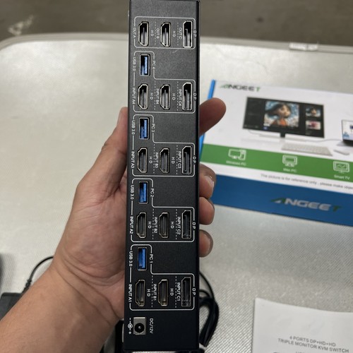 Angeet Triple Monitor KVM Switch - Bild 14 von 16
