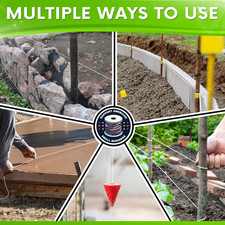 Bright White Twine String - 18 Strong Nylon String - 1000 Ft Length - White ...