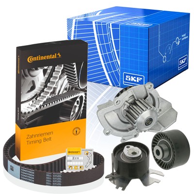 CONTITECH CT1140 Zahnriemen + SKF Rollen Satz WAPU für JUMPY C4 SCUDO FOCUS
