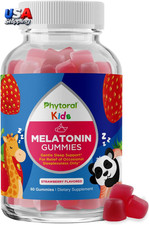 Kids Melatonin 1Mg Gummy Vitamins - Pure Melatonin Gummies for Kids and Mood Su