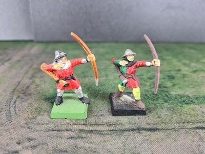 BRETONNIAN PEASANT BOWMEN ARCHERS x 2  