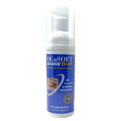 AUTHENTIC & NEW - OCUSOFT - LID SCRUB OUST - FOAM - 50ML (EXP. 12/2028)