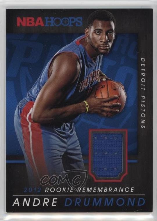 2014-15 NBA Hoops Rookie Remembrance Andre Drummond #18 1a5j