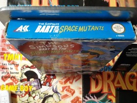 Jeu Simpsons Bart Mutants Nes Nintendo en boite complet avec notice Original FRA