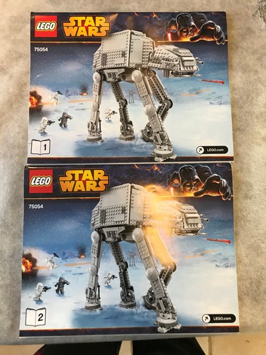 LEGO 75054 STAR WARS AT AT JAHR 2014 100% KOMPLETT IN BOX - Bild 9 von 14
