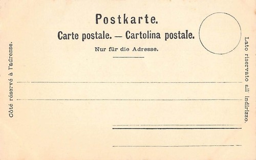 POSTKARTE - SCHWEIZ - LE MAUVAIS PAS - UNGETEILTE RÜCKSEITE - UNBESPIELT - Bild 2 von 2