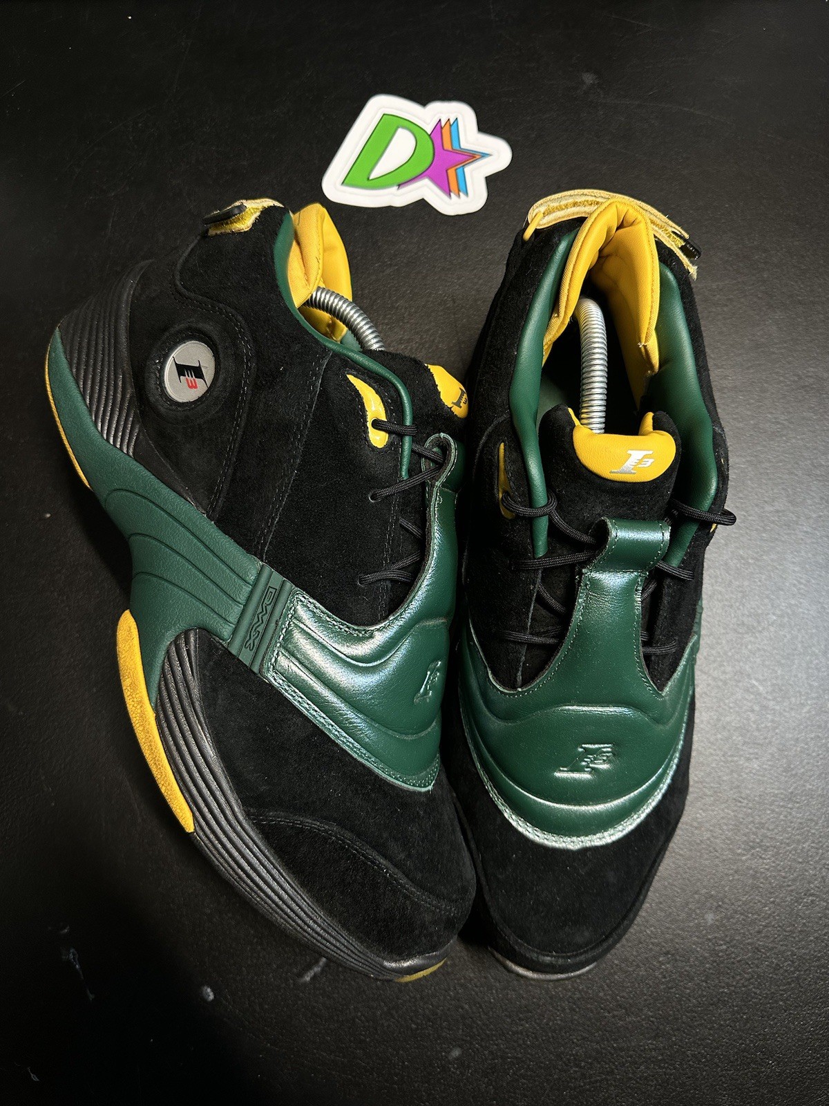 Size 10.5 - Reebok Answer 5 AI Bethel High Green Black Basketball V