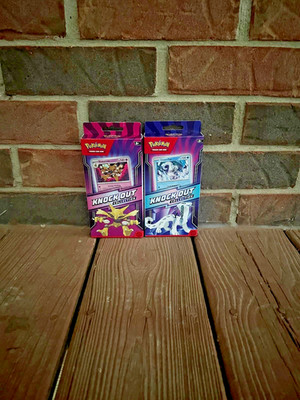 BRAND NEW-Pokemon TCG Alakazam & Chien-Pao Knockout Collection Set of 2