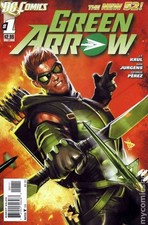 Green Arrow 1A WILKINS 1st Printing FN+ 6.5 2011 Stock Image
