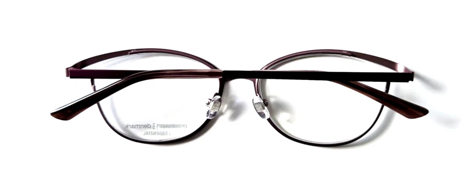 PRODESIGN DENMARK 3177 C3721 PLUM 正品全 RIM 眼镜框 51-17-140 — 第 2/4 张图片