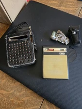 NEC NT-640 Vintage Transistor Radio With Case Ear Bud