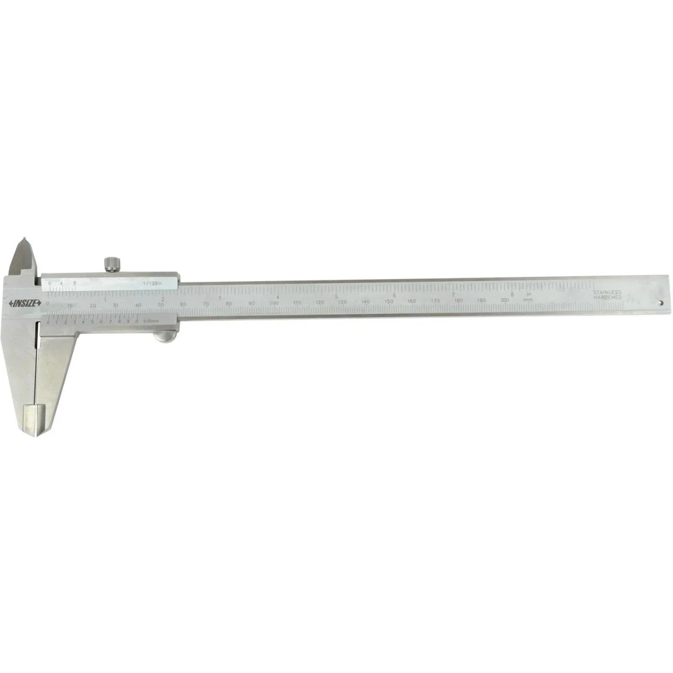 Insize Vernier Caliper 0-200mm/0-8" Range Series 1205-200S - Image 2 of 4