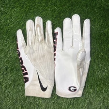 Nike Georgia Bulldogs Football Gloves Size XL