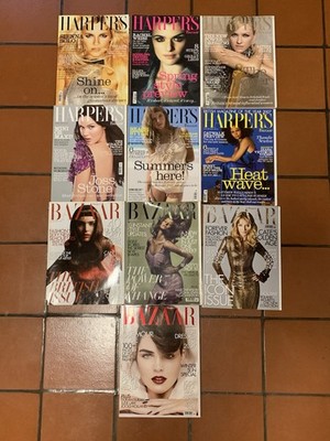 10 x Harpers Bazaar 2007 Bundle Job Lot