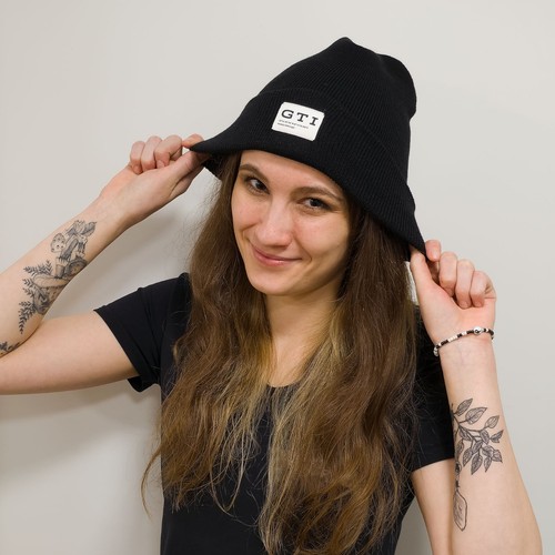 Volkswagen VW GTI Kollektion Wintermütze Strickmütze Mütze schwarz 5HV084303041 - Bild 2 von 3