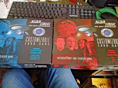 STAR TREK CCG FEDERATION AND KLINGON INTRODUCTORY 2-PLAYER GAMES