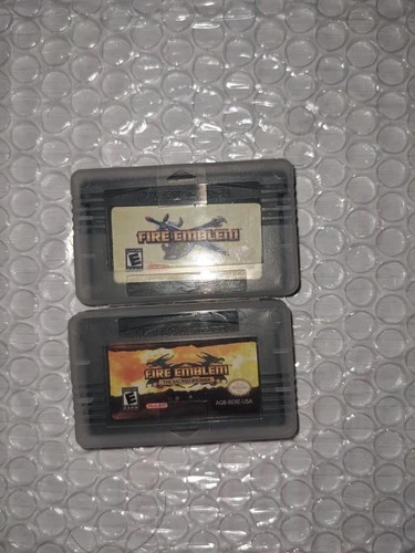 Fire Emblem Original Game & Sacred Stones x2 Games Game Boy Gameboy Advance GBA