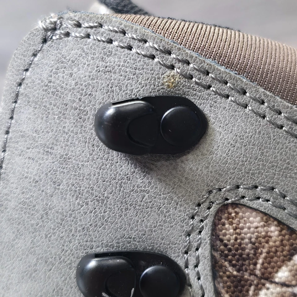 Rustic Ridge Boots Mens 12 Real Tree Camo Leather Fabric Upper Hunting Outdoor - Image 2 of 4