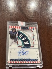 2020 National Treasures EVAN WHITE Rookie Patch Auto RPA /25 Mariners SEALED
