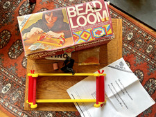 Vintage Bead Loom Craft Kit Jupiter Perlenwebstuhl Bracelet Maker 1970s Retro