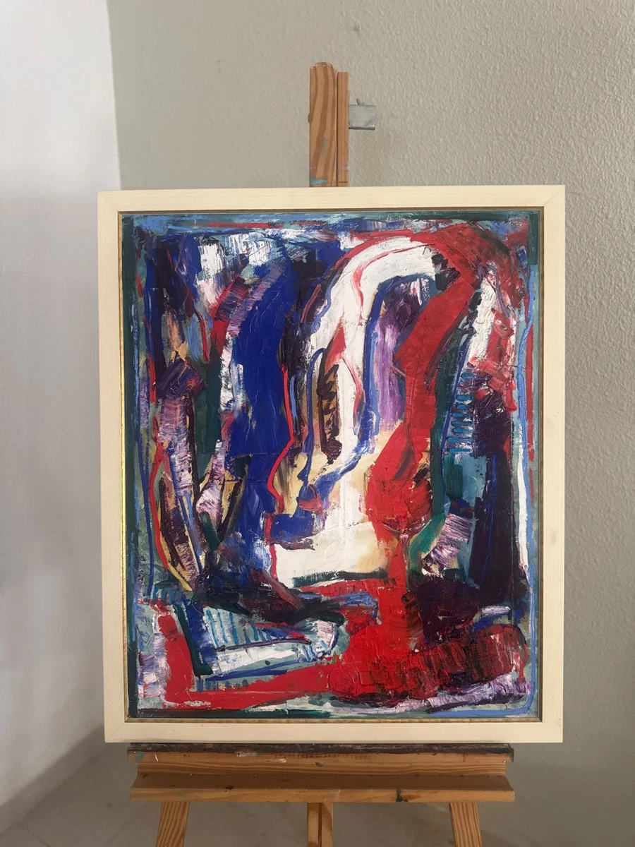 Cuadros oleo sobre lienzo abstracto "Capricho"