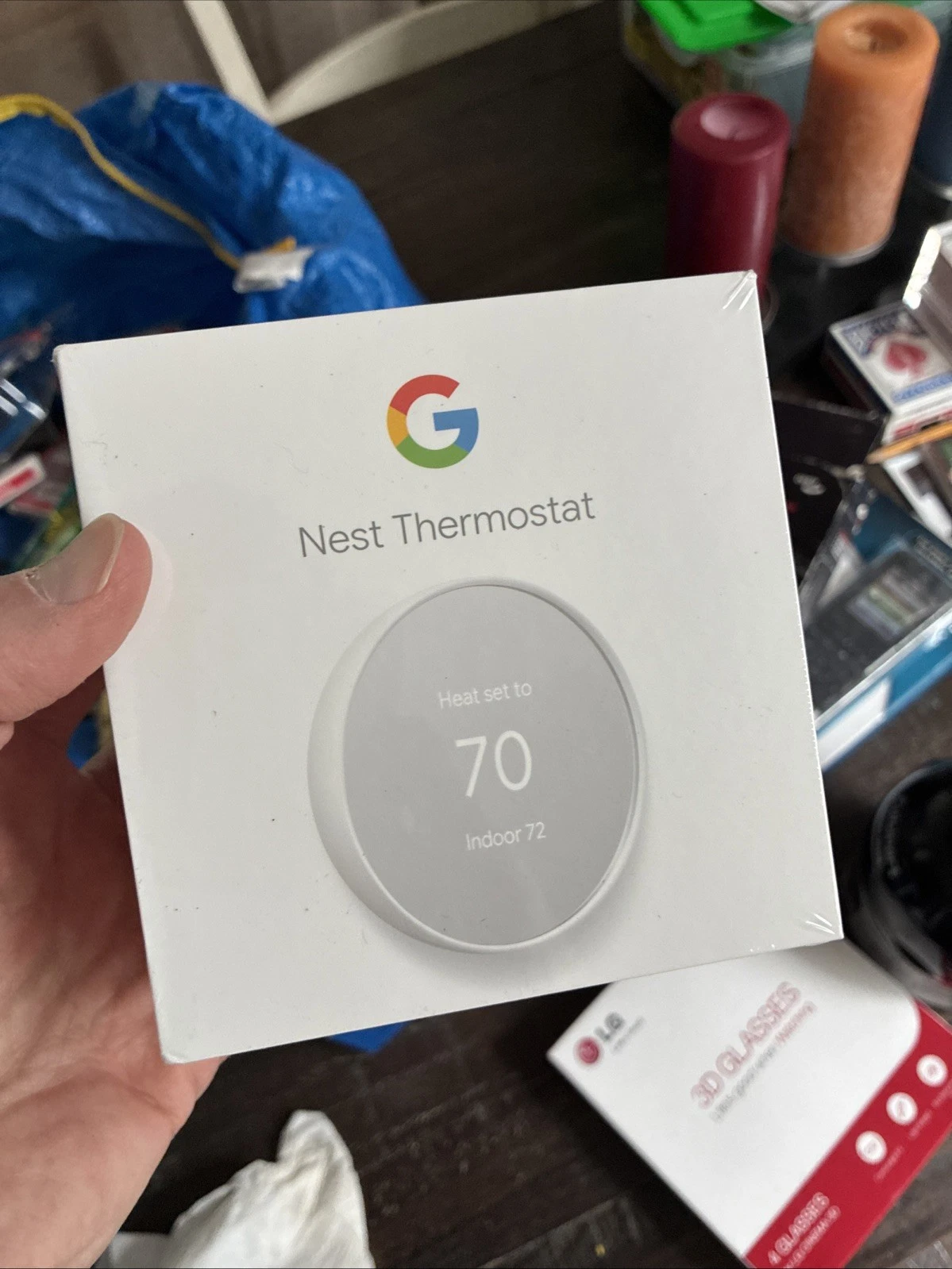 Google G4CVZ Nest Smart Thermostat, 4th Generation Snow, Factory Sealed
Opens in a new window or tab