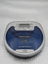 TC CD880 Portable CD Player Anti Shock Tested Working Retro Discman