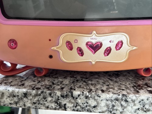 Disney Princess 13” Retro TV Gaming Tested Working P1310ATV No Remote - Picture 5 of 7