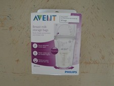 Philips AVENT Breast Milk Storage Bags, Clear, 6 Ounce 50 Pack R59