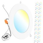 Sunco Retrofit LED Recessed Lighting 6 Inch, Can 20 Pack 2700k Soft White